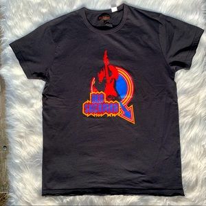 NEW Ben Sherman tee shirt black w/ rock & roll screen-printed logo NWT